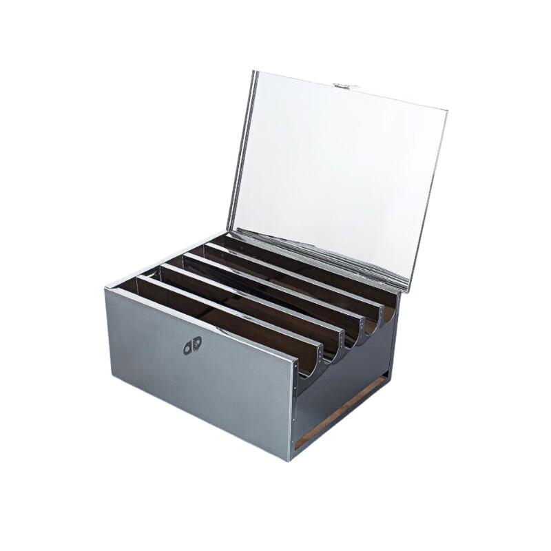 Kuidun Stainless Steel Knife Block with Lid