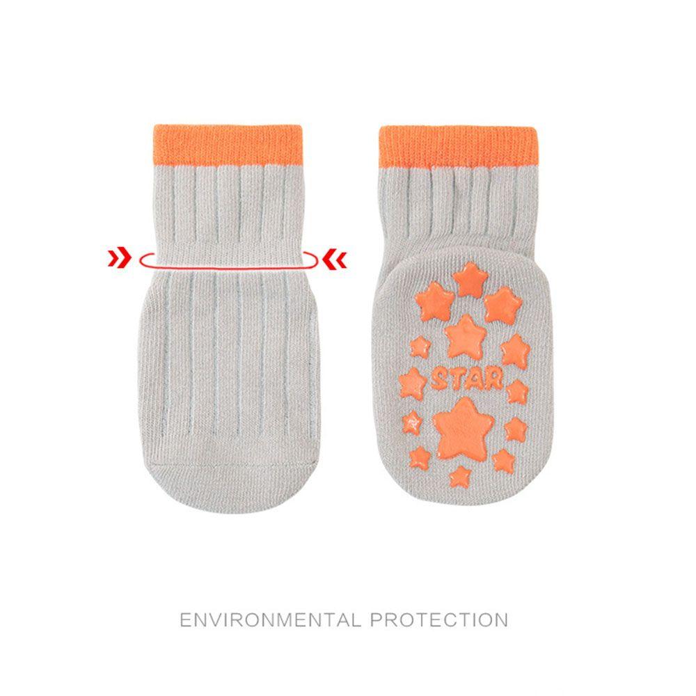 Non-Slip Rubber Combed Cotton Spring Autumn Winter Socks Baby Socks Floor Socks Newborn Cotton Sock