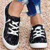 Sneaker Donna Estive in Pizzo a Rete Traspiranti con Lacci Scarpe Casual Taglie Forti 36 43 Sneakers Piatte Leggere Zapatos De Mujer