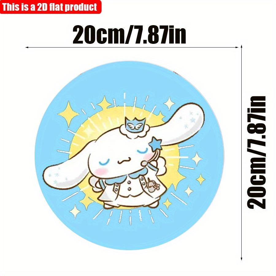 

Sanrio 2D Плоска 20*20см 1шт Милий візерунок собаки з великими вухами Мистецтво Декоративна тарілка, Приладдя для чудової прикраси дверей та приміщення на дівочу вечірку з нагоди дня народження, Тема Sanrio 20*20cm