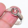 Natural White Topaz Gemstone 925 Sterling Silver Jewelry Ring Size 10 AR-18181