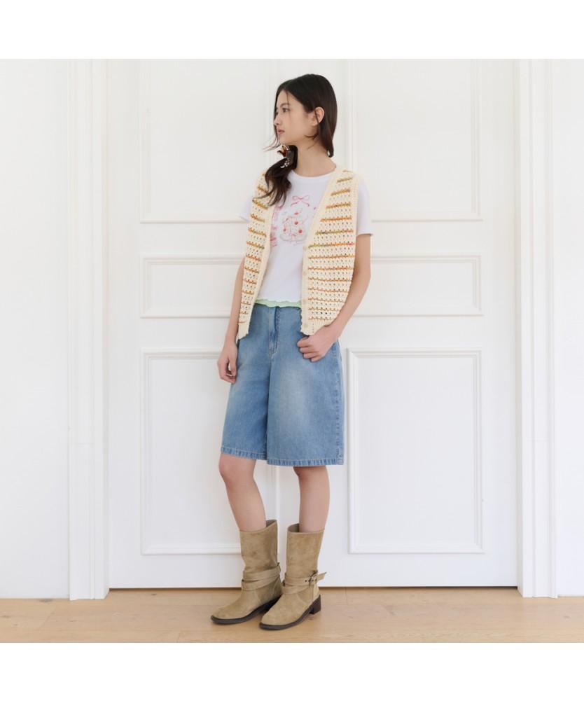 Thursday Island Multi-Color V-Neck Vest_T264Mvt233W