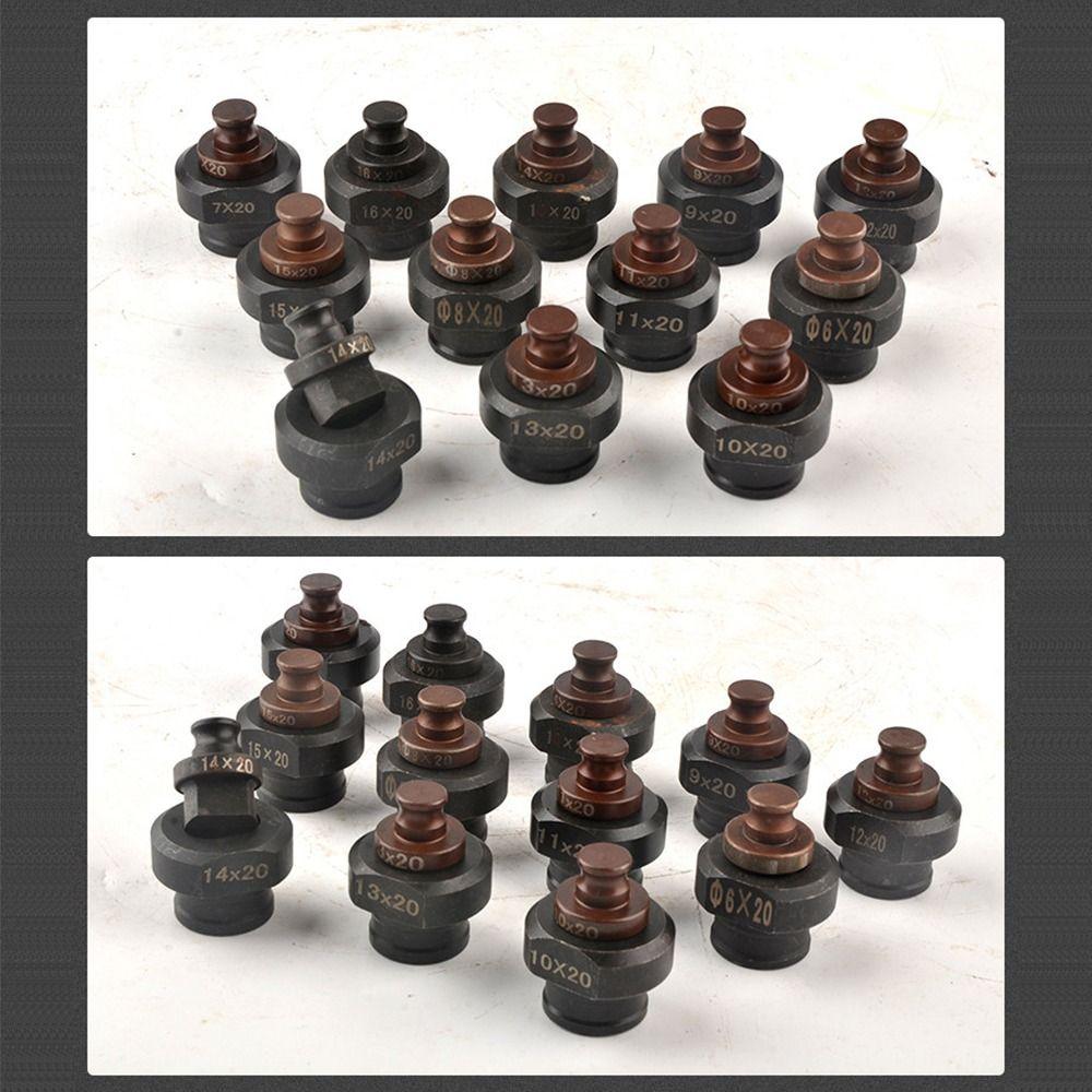 1 Stück Metall Hydraulischer Stanzwerkzeugsatz 4,2-16,5 mm MHP-20 Neue Stanzform für MHP-20 Maschine