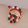 Christmas Vintage Alloy Brooch Premium Light Luxury Clothing Accessories Pin Jewelry Pearl Brooch Clothing