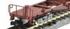 TOMIX N Gauge Koki50000 Gray Trolley Without Container with Tail Light 8714 Railway Model Freight Car
