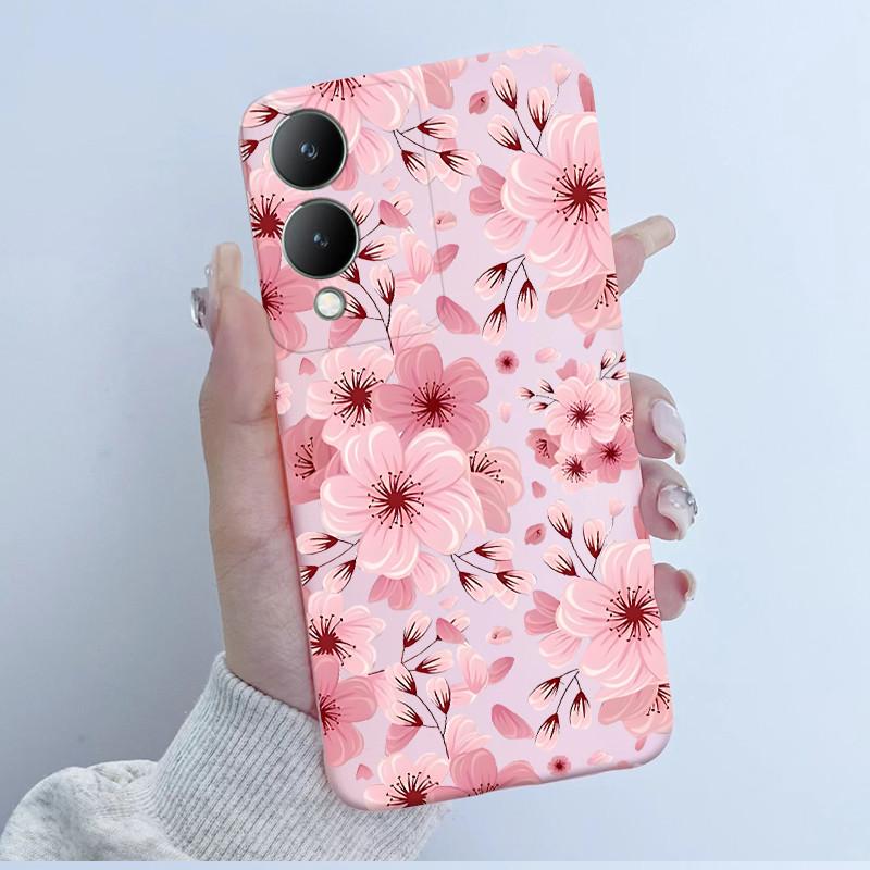 Cute Astronaut Panda Cartoon Phone Case For Vivo Y17s 2023 Casing TPU Slim Back Cover For Vivo Y17S 4G V2310 Soft Silicone Cases