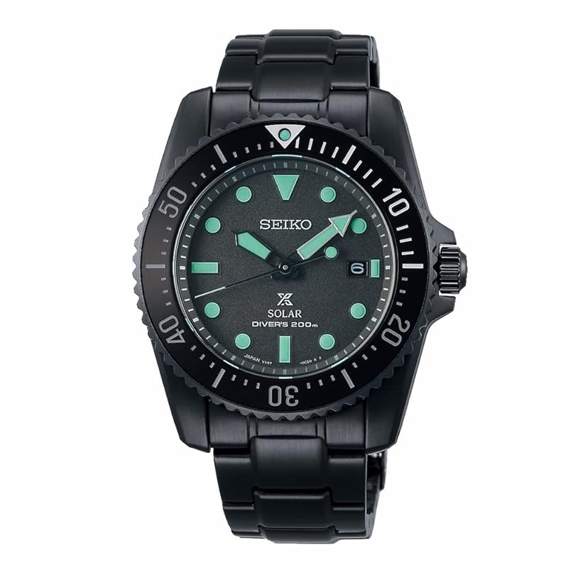 

[Seiko Watch] watch Prospex The Black Series Limited Edition SBDN081 men s black
