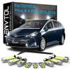 12pcs LED Interior Lights Canbus For Toyota Prius A V Plus 2012 2013 20142015 2016 2017 2018 2019 Dome Trunk License Plate Lamps Dome Lights 6