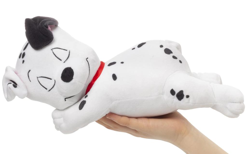 MORIPiLO Disney Body Pillow Dalmatians Sleeping S 30cm Stuffed Toy Cushion 28x15x15cm White Birthday Gift Cute Soft Disney Character Pillow Morishita