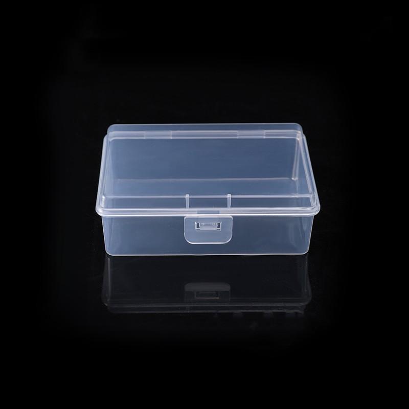 Rectangle Pp Transparent 9735 Empty Box Storage Box Parts Components Jewelry Certificate Stationery Plastic Packaging Box
