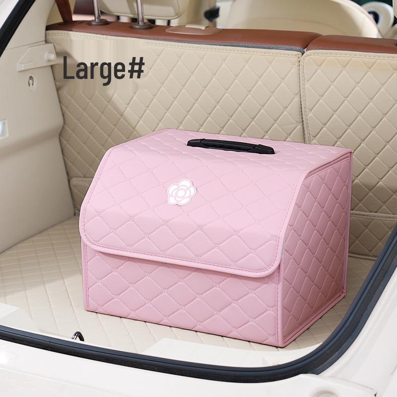 Leather Multi-Function Folding Car Trunk Storage Box