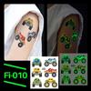 Ricaron 2025 Waterproof Luminous Racing Motorcycle & Car Tattoo Stickers