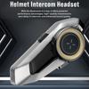 Hysnox H10 Motorcycle Helmet Intercom 10-Person Group Intercom Up To 2000M CVC Noise Reduction