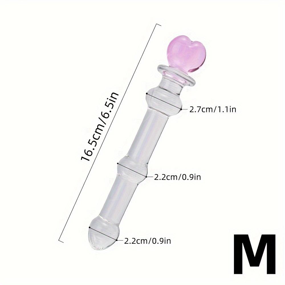Kristallglas Dildos Sex Produkte Butt Plug Vaginale Anal Stimulation Perlen Prostata Massage für Frauen Homosexuell Anal Plug Sex Spielzeug