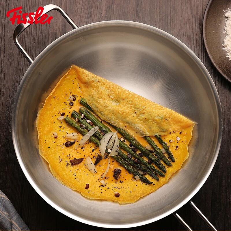 

Fissler Joyple 32cm Naimi Enamel Flat Bottom Wok