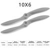 2PCS GEMFAN Glass Fiber Nylon Glow Propellers 8X6/9X5/9X6/10X6/11X6/12X6/13X4/13X6/14X6/15X10 Props For RC Airplane Fixed Wing
