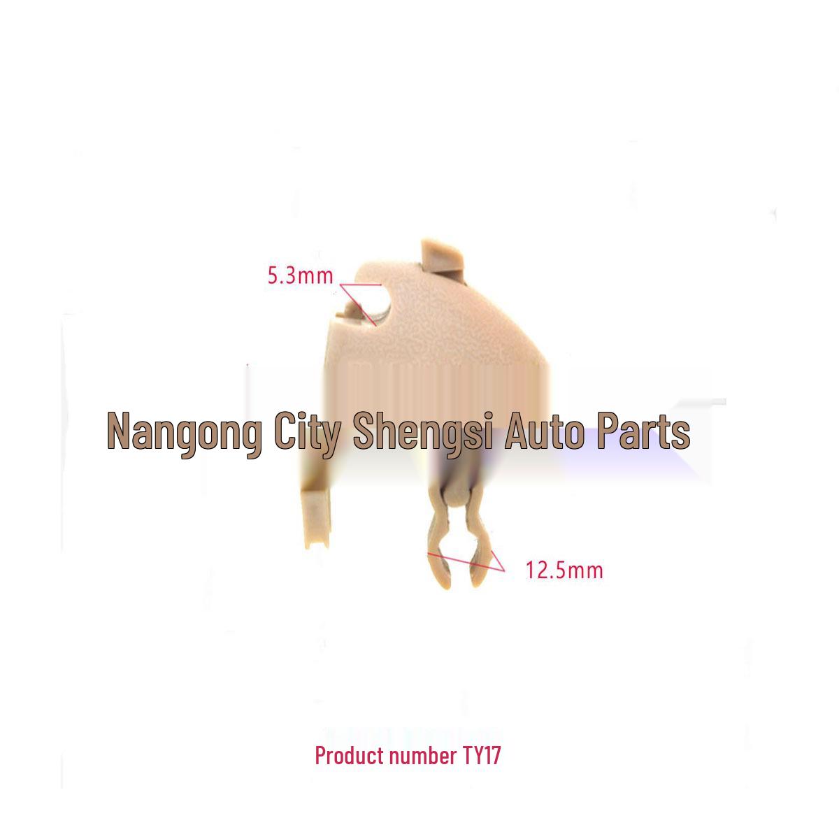 

Универсальный автомобильный клип для солнцезащитного козырька для Buick Excelle - Крючок и пряжка для внутренней отделки 10000