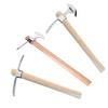 Double Headed Pickaxe Stainless Steel Dual Head Gardening Pickaxe Heavy Duty Pickaxe with Handle for Digging Weeding Planting