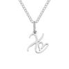 St. Delan Versatile 26-Letter Stainless Steel DIY Necklace Pendant