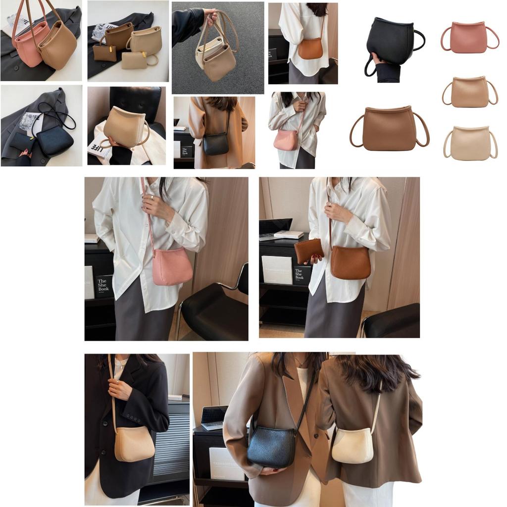Stylish And Minimalist Women's Small Shoulder Bag Pu Leather Multiple Colors Available Ideal For Casual Outings