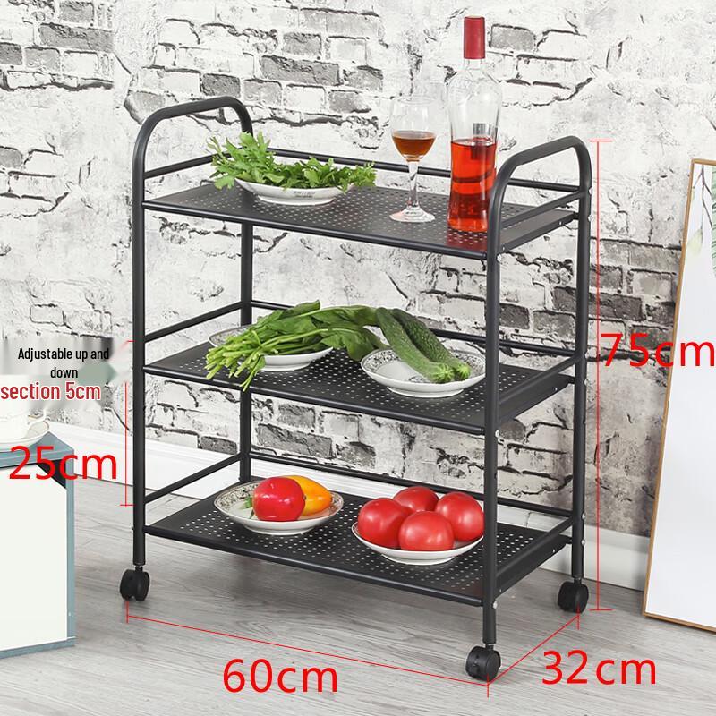 

Rolling Multi-Layer Kitchen Storage Rack
