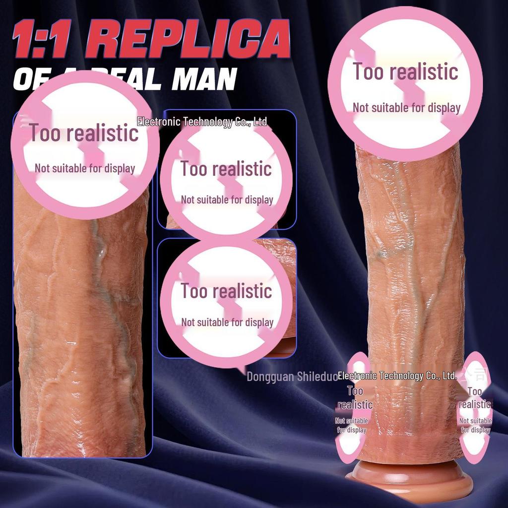 Realistic Silicone Large Soft Female Masturbation Toy