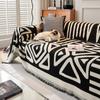 Geometric Pattern Schneier Four Season Universal Sofa Towel Bosimi Style Sofa Blanket Living Room Bedroom Dust Cover Blanket
