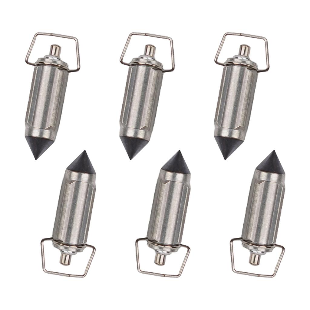 Carb Part Practical Tool Carburetor Float Needle Replaces CB750 YZF600 CBX EX500 ZX600 VF500 6pcs Set Useful New Hot