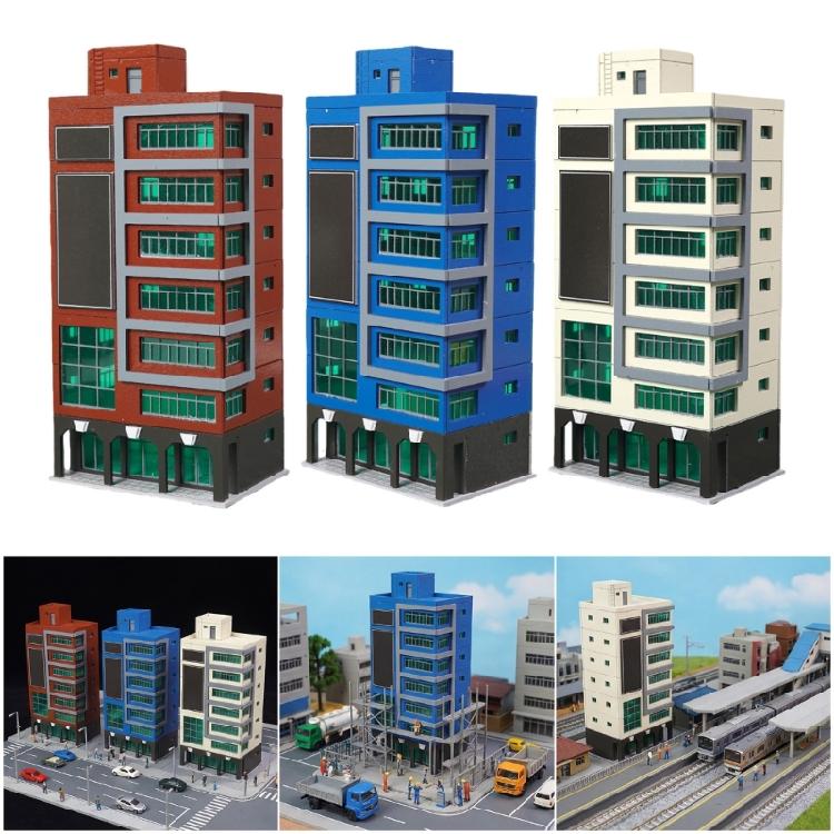 Miniature ABS Building Model 1/150 Scale Realistic Scenery Outland Scene Dioramas Model For Enthusiasts And Students
