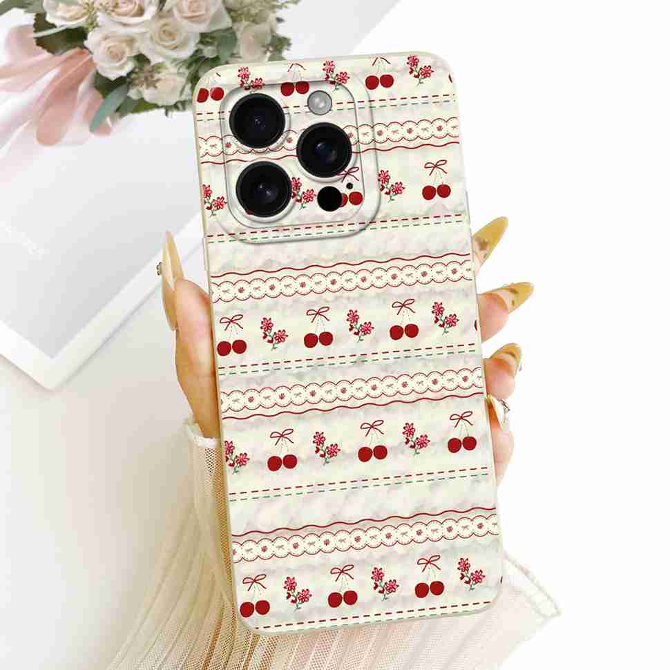 For iPhone 16 Pro 6.3" A3293 A3083 Case Cartoon Simplicity Soft Silicone Back Cover For iPhone 16 PRO A3292 A3294 Phone Cases