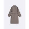 Gu By Uniqlo Cozy Melton Balmacaan Coat  Standard Length 108.0 115.0cm 