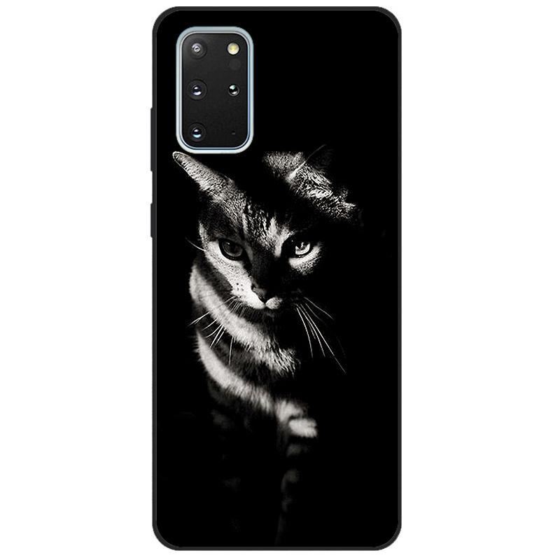 Für Samsung Galaxy S20 Hülle Silikon TPU Abdeckung Für Samsung Galaxy S20 PLUS Handyhülle Für Samsung Galaxy S20 Ultra S 20 Hülle Katze