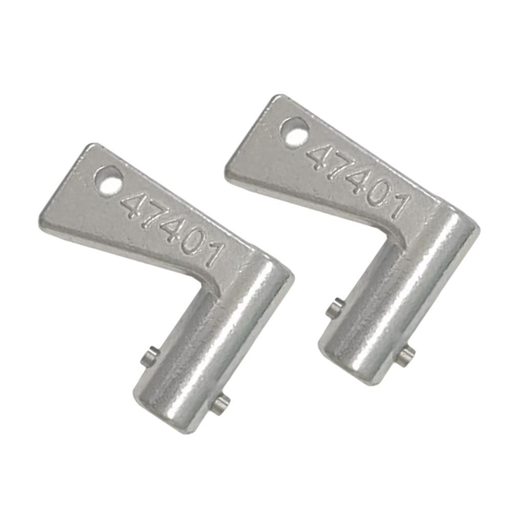 Pack of Two Battery Isolator Disconnect Keys for JCB Machines Part Number 47401
