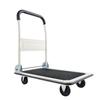 Foldable Push Cart Dolly, 149.69 Kg Capacity, Folding Platform Truck with Swivel Wheels, Moving Platform Hand Truck Flatbed Cart, Space Saving Push