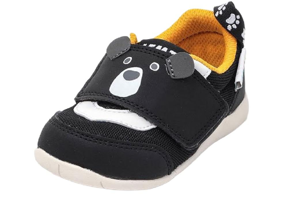 IFME Baby One 3E Shoes, Belt, Black, 14.5 Cm,