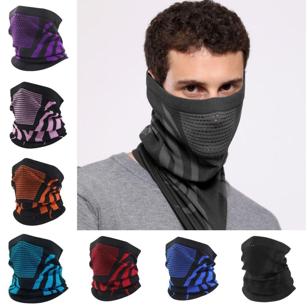 Bike Motorcycle Half Face Mask Scarf Breathable Cycling Mask New Ski Mask Outdoor Sports