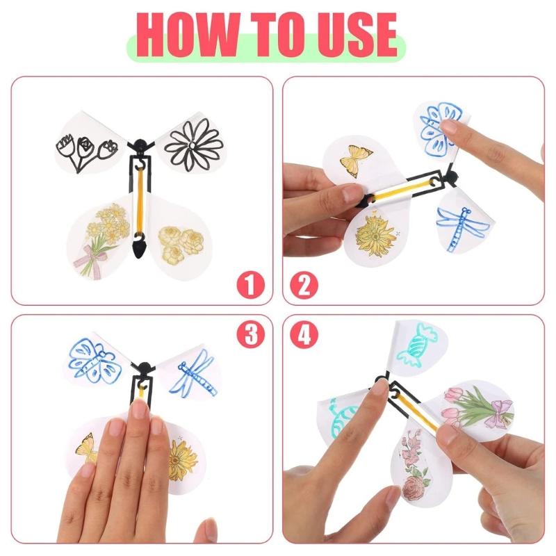 Explozivní krabička s motýly Motýlí dárková krabička Krabička se překvapením s létajícími motýly pro narozeninové dárky a párty drobnosti