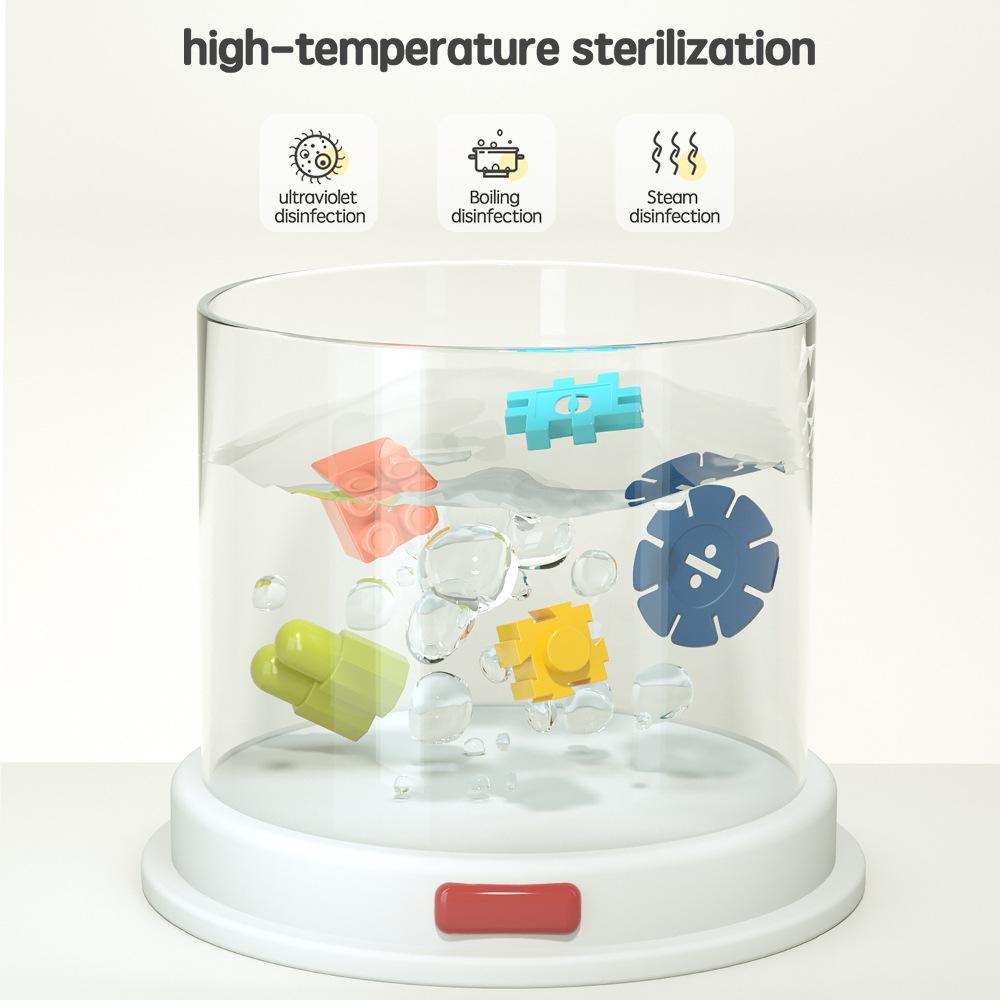 Children'S Changeable Square Bullet Snowflake Granules Building Block Educational Toys & Color Box Small Gifts