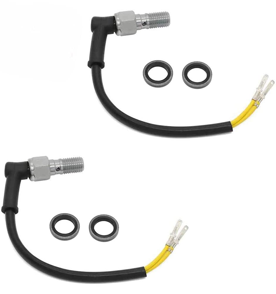 ALPHA RIDER Universal Set of 2 M10 x P1.25 Hydraulic Brake Switch, Pressure Switch, Set of 2