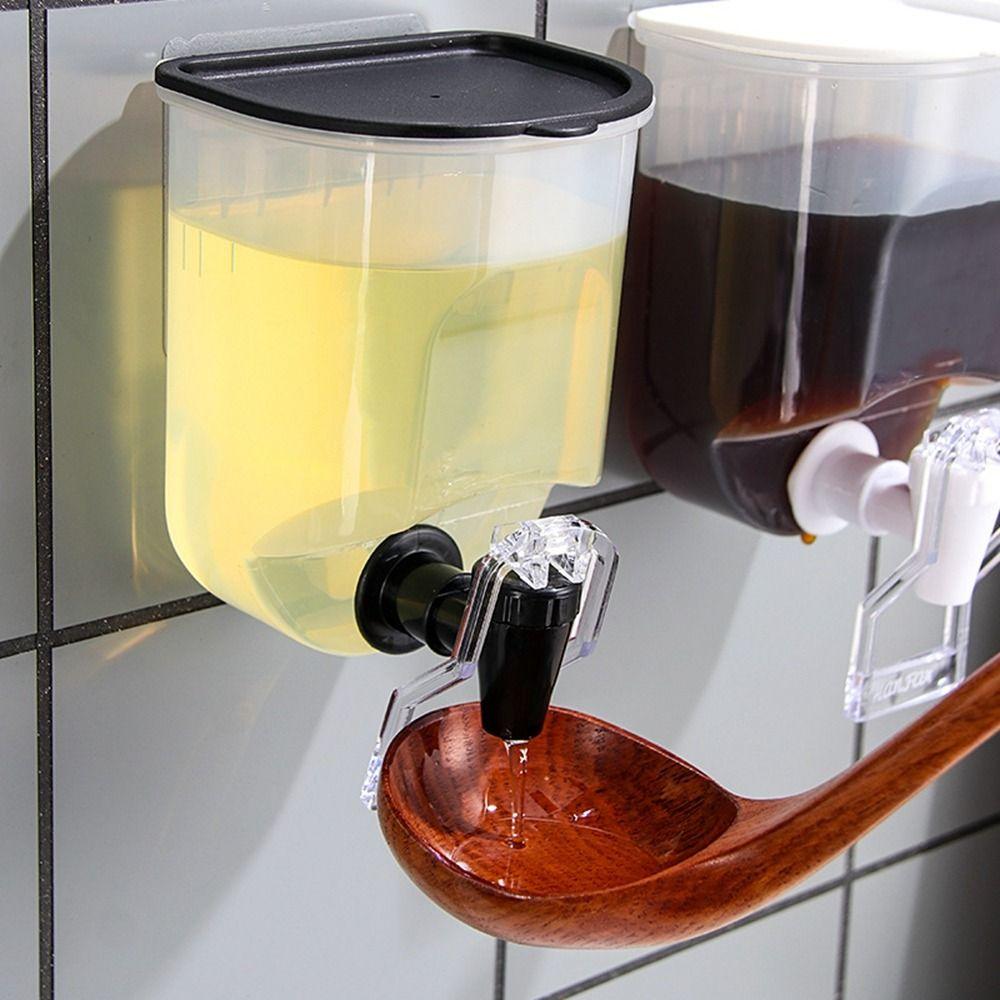 Black Liquid Toothpaste Container Wall Mounted Mouth Wash Container Mouthwash Dispenser  Adults