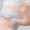 1 PCS Bath Cleansing Foaming Net Double-Sided Square/Oval Soap Bag Body Exfoliating Scrubber Sponges Bathroom Mesh Soap Pocket