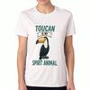 Tricou unisex pentru iubitorii de tucani, Bumbac de înaltă calitate, Durabil și de lungă durată, De ce iubesc tucanii? Pentru că sunt grozavi, De aceea!