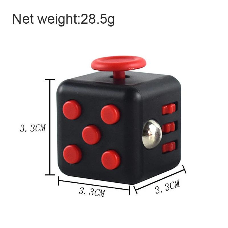 Fidget Cube & Hand Spinner - Antistress Sensory Toys for Autism, ADHD, Anxiety (Kids & Adults)