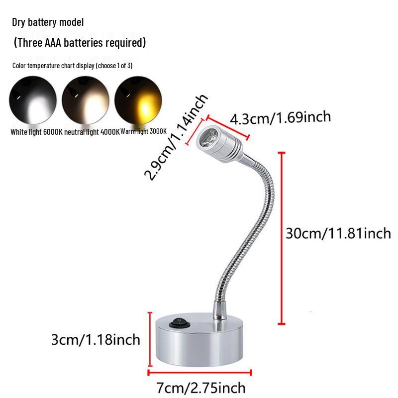 Wireless Jewelry Display Spotlight with Battery