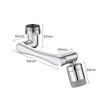1080 Universal Rotation Faucet Extender Sprayer Head Kitchen Robot Arm Extension Faucets Mixer Aerator Bubbler Water Tap Nozzle
