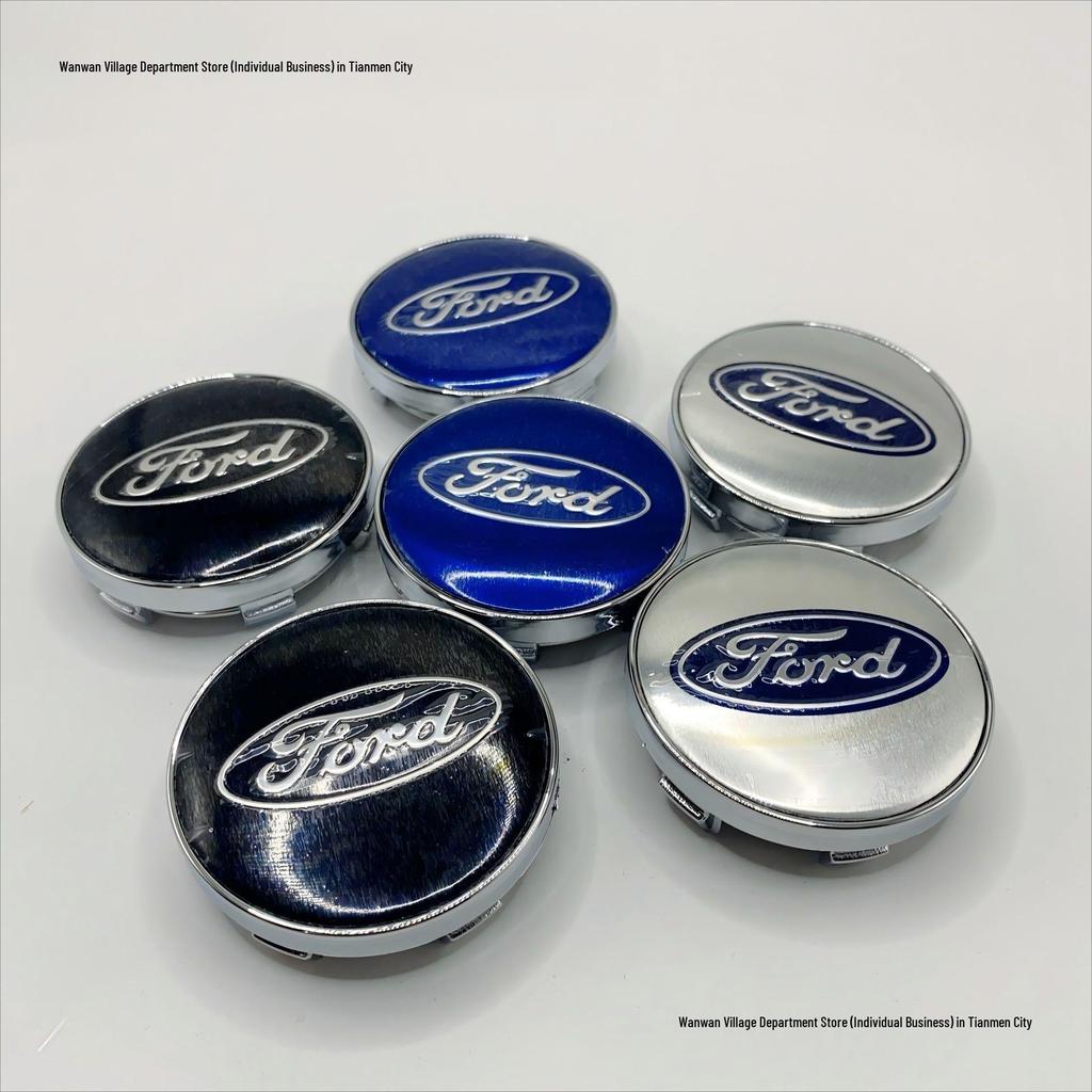 60mm Universal Ford Wheel Caps: Modified Plastic Car Logos