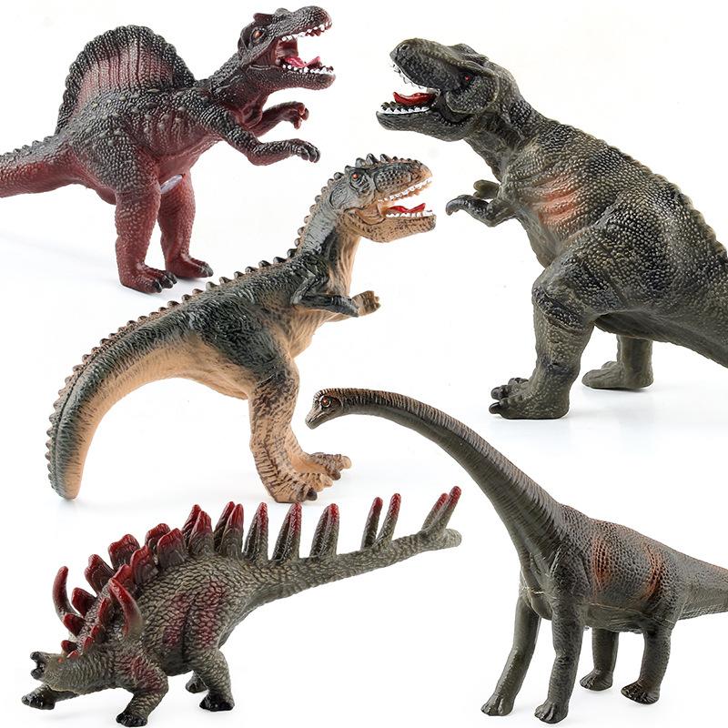 Xd-5 Small Dinosaur Model Toy, Cotton-Filled Dinosaur Soft Rubber Balong Model Ornament, A Variety Of Options Are Available.