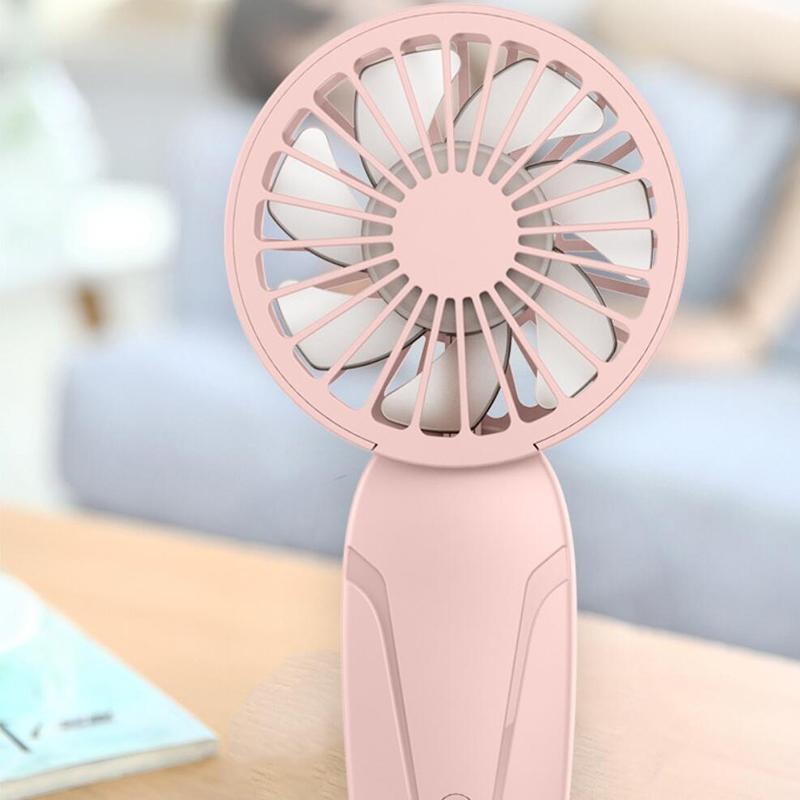 1 buc Mini Ventilator Portabil Ventilator Electric de Mână Pentru Casă Exterior Călătorie Camping Răcitor de Aer de Mână Ventilator Mic de Buzunar
