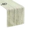 Nordic Table Runner Cotton Linen for Dining Table, Minimalist Long Desk Home Decor Kitchen Coffee Tea Natural Rustic