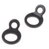 1 Pair Carbon Steel Tie Down Strap Rings For Motorcycle Dirt Bike Atv Utv